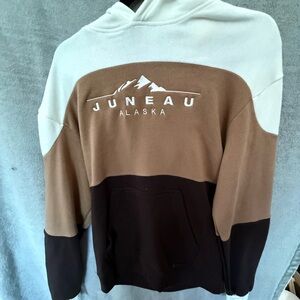 Juneau Alaska Colorblock Hoodie